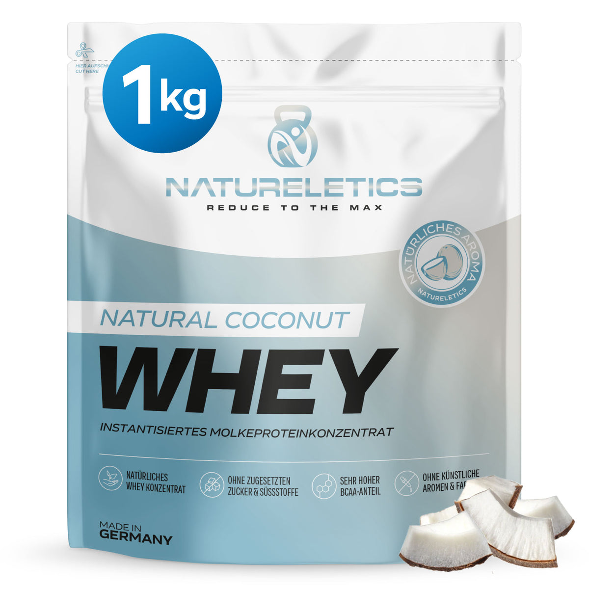 NATURAL WHEY KONZENTRAT KOKOS 1 kg
