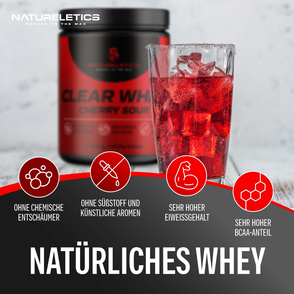 CLEAR WHEY ISOLAT CHERRY SOUR 500 g