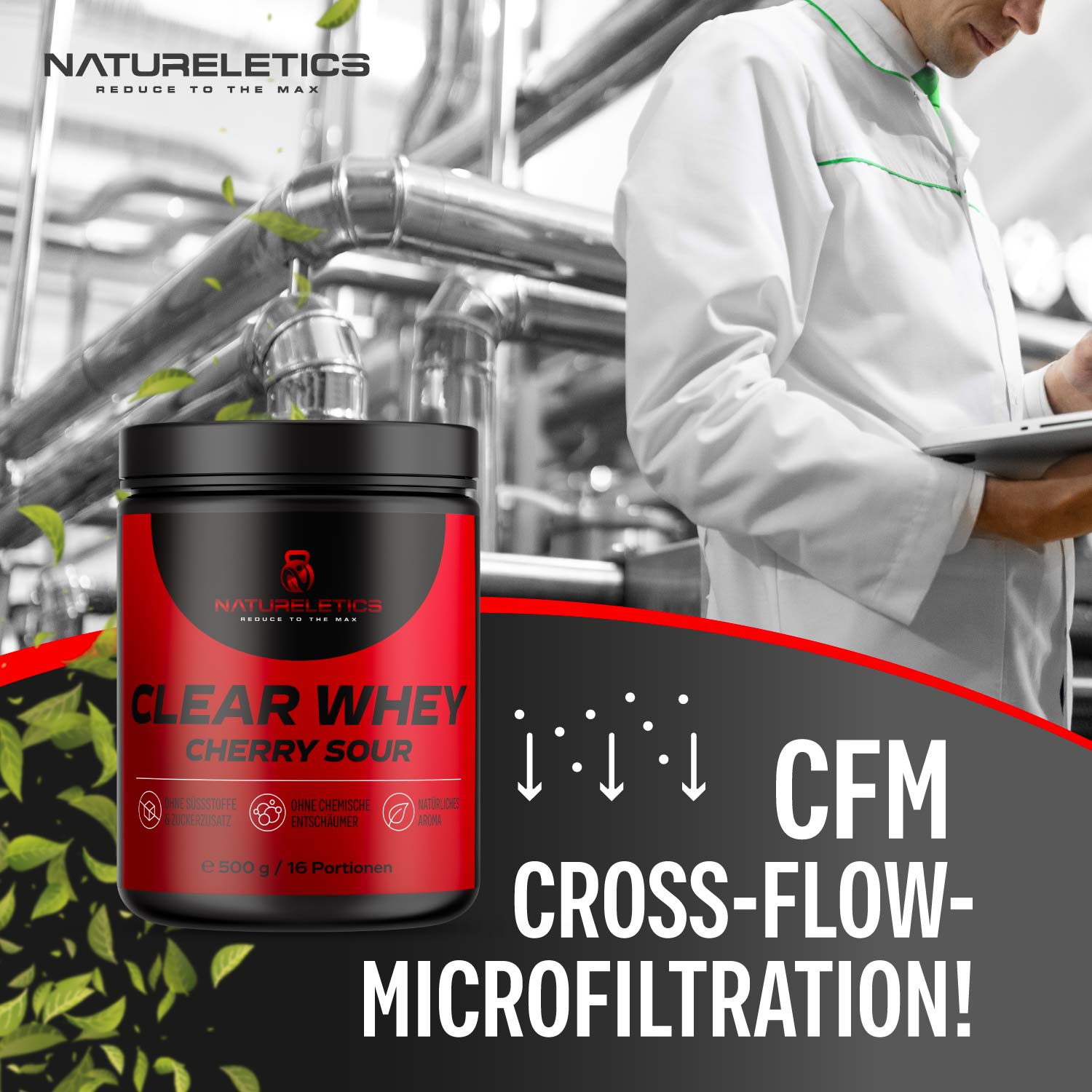 CLEAR WHEY ISOLAT CHERRY SOUR 500 g