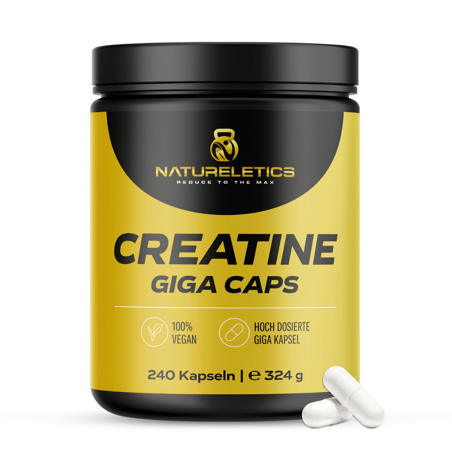 CREATIN MONOHYDRAT GIGA CAPS, 240 Kapseln