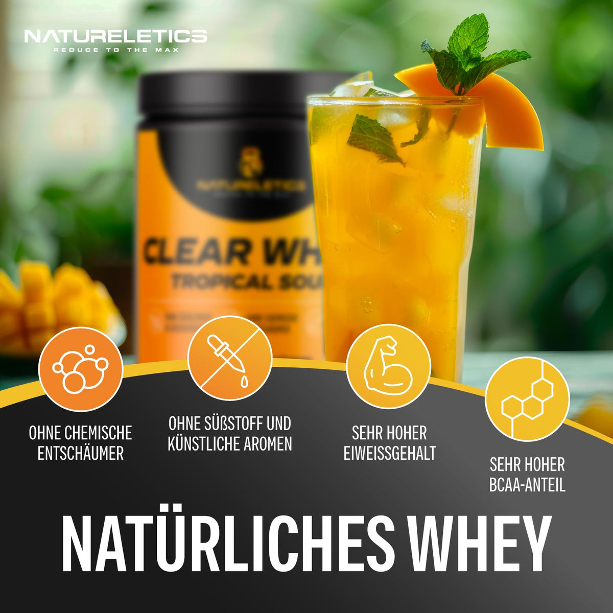 CLEAR WHEY ISOLAT TROPICAL SOUR 500 g