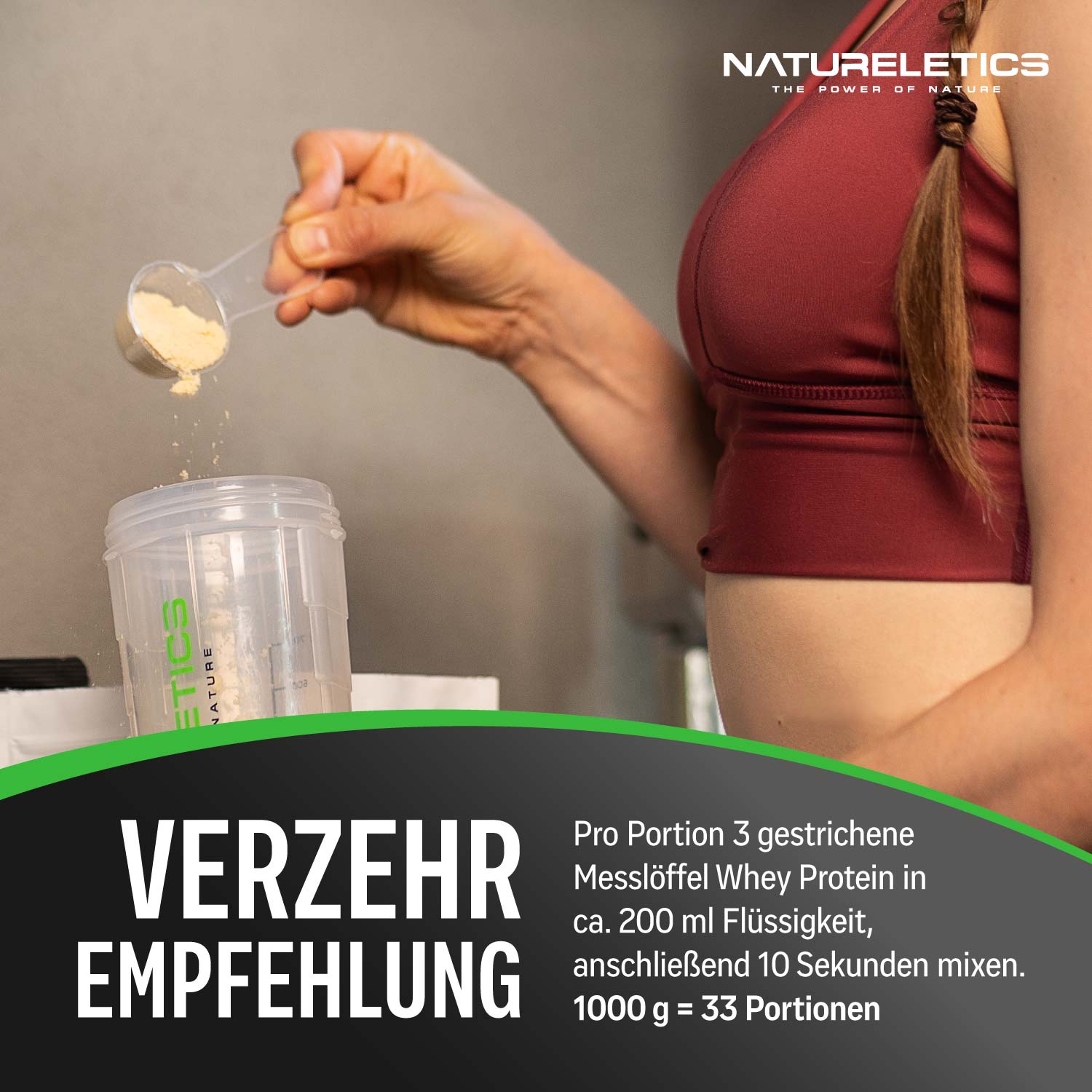Whey Isolat Verzehrempfehlung