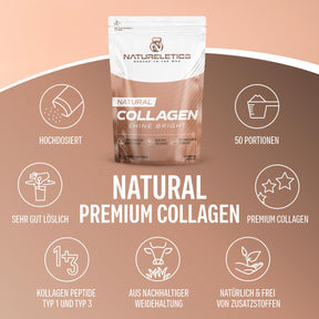 Natural Kollagen Shine Bright 500g