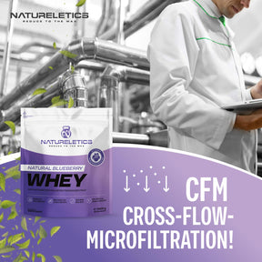 NATURAL WHEY KONZENTRAT BLUEBERRY 1 KG