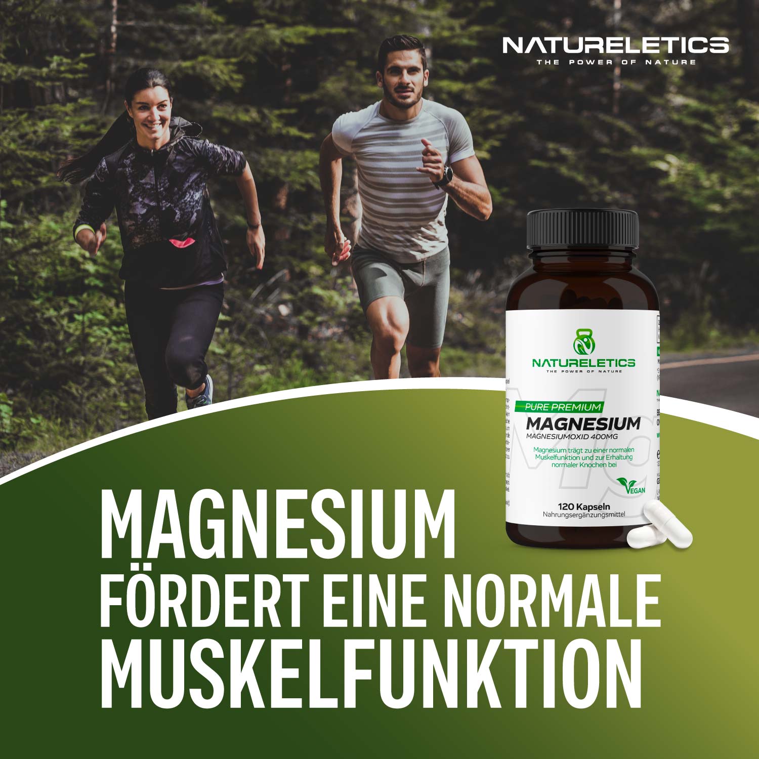 Magnesium fördert eine normale Muskelfunktion